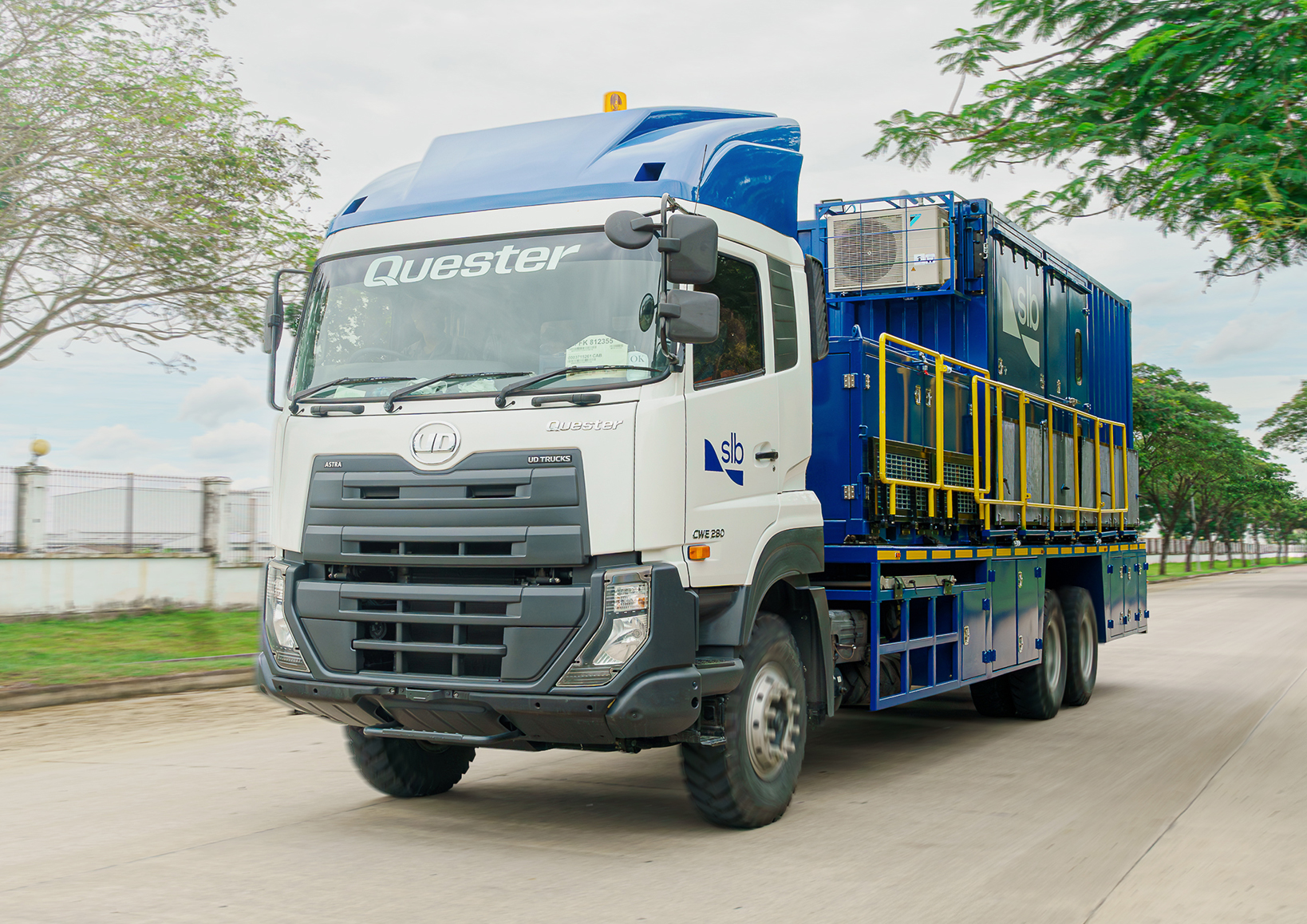 Amtekindo SLB preventative maintenance mobile unit front angle